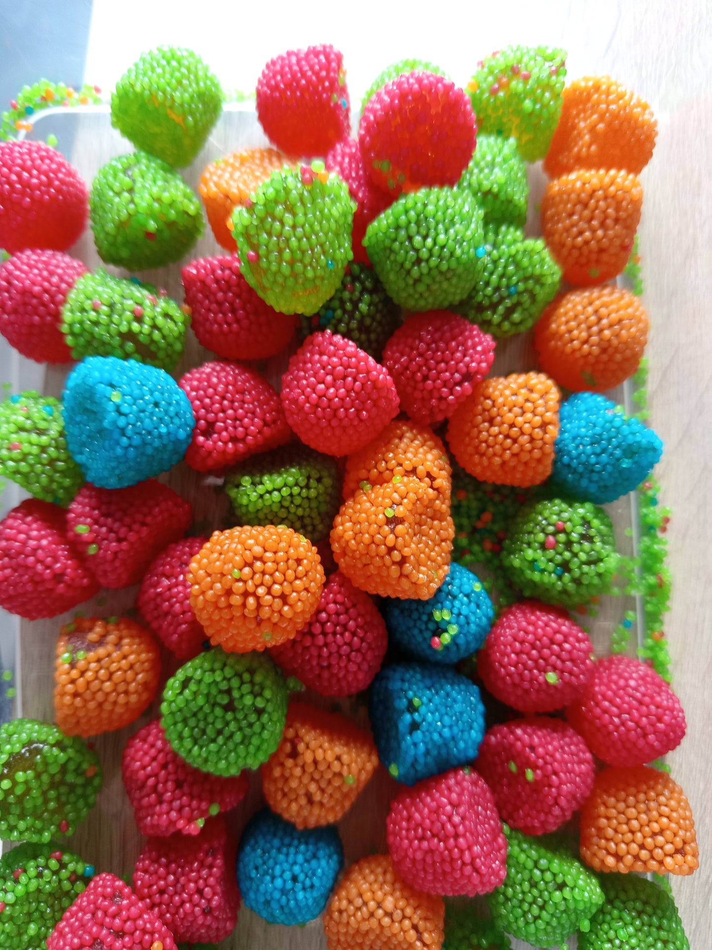 Mûres multi couleur