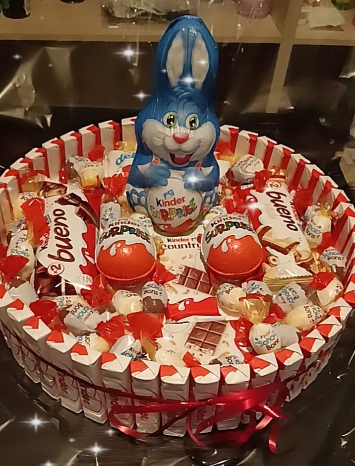 gâteau de Pâques 1 étage (rond)