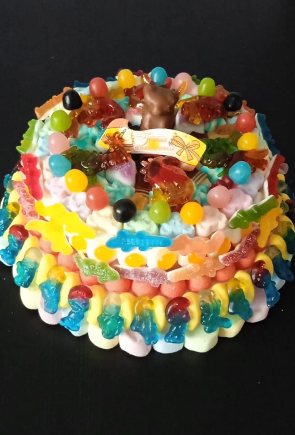 gâteau bonbon 2 étage