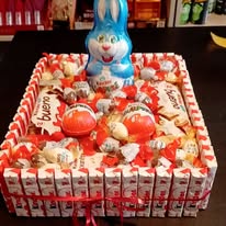 gâteau de Pâques 1 étage (carré)