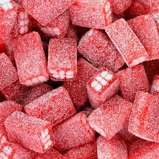brique fraise acidulé
