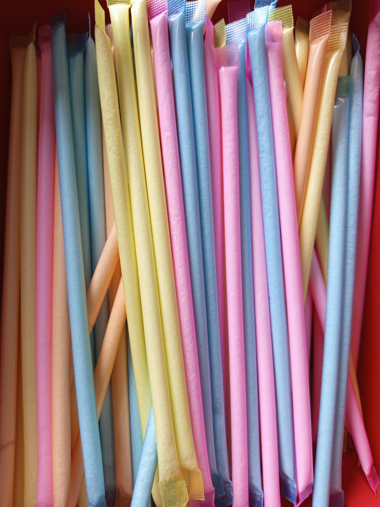 10 petite paille poudre acidulé