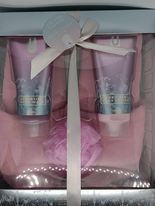 coffret bain + pantoufle femme