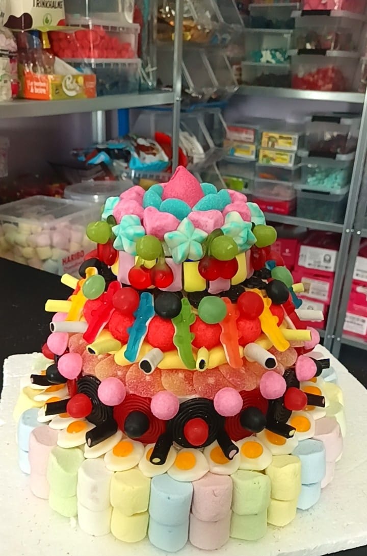 gâteau bonbon 4 étage
