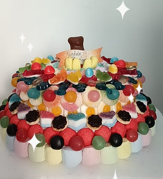 gâteau bonbon 2 étage