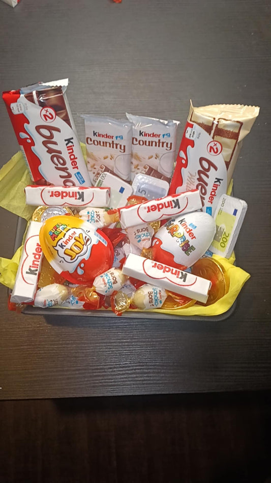 1 panier Pâques kinder