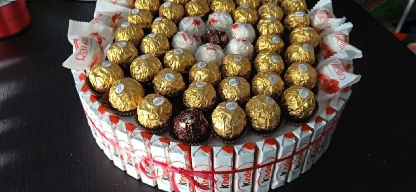 gâteau kinder & Ferrero rocher