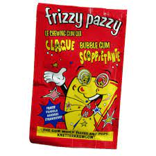 4 sachet frizzy pazzy fraise
