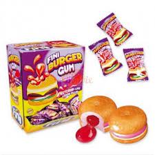 10 chewing-gum burger