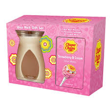 coffret bruleur chupa chups parfum crème fraise