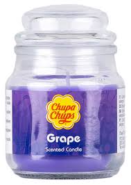bougie chupa chups parfum raisin