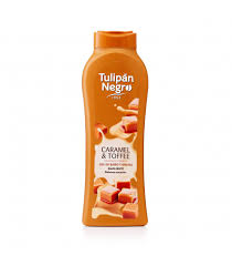 gel douche crème caramel toffee