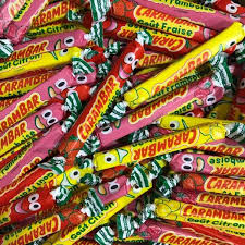 10 carambar au fruit